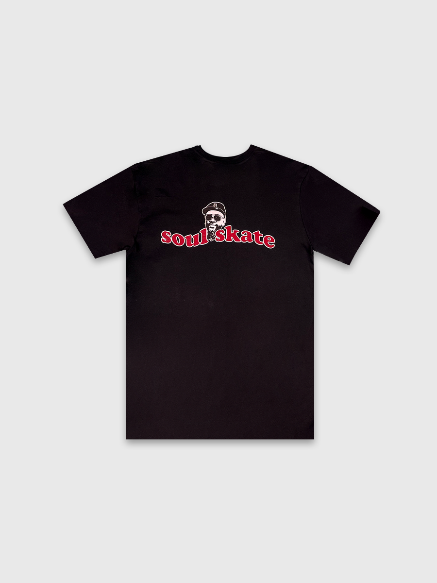 SOUL SKATE “SLY FOX 1” T-SHIRT — MOODYMANN